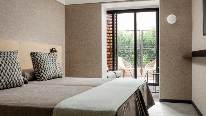 Habitación terrace Hotel Raval House Barcelona Habitación terrace Hotel Raval House Barcelona