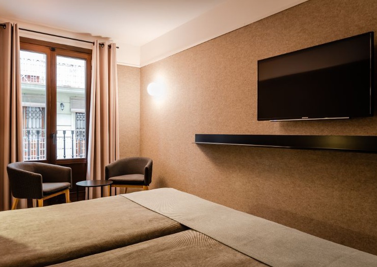 Habitación estándar Hotel Raval House Barcelona