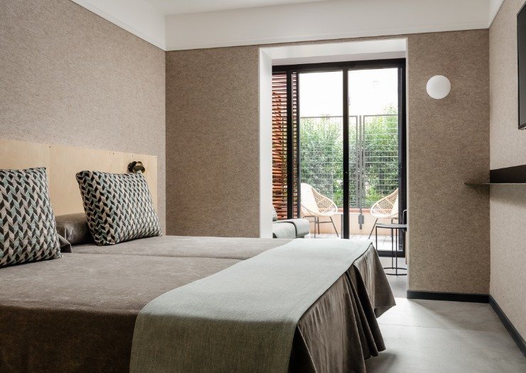 Habitación terrace hotel raval house barcelona Habitación terrace hotel raval house barcelona